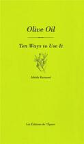 Couverture du livre « Olive oil » de Katsumi Ishida aux éditions Epure