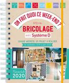 Couverture du livre « Mémoniak ; on fait quoi ce week-end ? spécial bricolage avec système D (édition 2019/2020) » de  aux éditions Editions 365