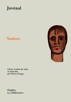 Couverture du livre « Satires » de Juvenal aux éditions La Difference