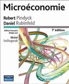 Couverture du livre « Microéconomie (7e édition) » de Pindyck/Rubinfeld aux éditions Pearson