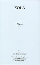 Couverture du livre « Nana » de Émile Zola aux éditions Societe Du Figaro