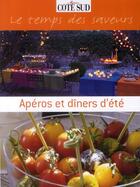 Couverture du livre « Apéros et dîners d'été » de  aux éditions Cote Maison