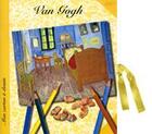 Couverture du livre « Mon carton à dessin Van Gogh » de Raphaelle Aubert aux éditions Au Clair De Ma Plume