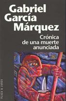 Couverture du livre « Cronica De Una Muerte Anunciada » de Gabriel Garcia Marquez aux éditions Plaza Y Janes