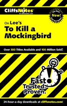 Couverture du livre « CliffsNotes on Lee's To Kill a Mockingbird » de Castleman Tamara aux éditions Houghton Mifflin Harcourt