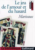 Couverture du livre « Le jeu de l'amour et du hasard » de Pierre De Marivaux aux éditions Gallimard