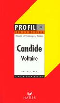 Couverture du livre « Candide, de Voltaire » de P. Gaillard aux éditions Hatier