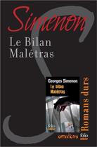 Couverture du livre « Le bilan Malétras » de Georges Simenon aux éditions Omnibus