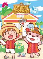 Couverture du livre « Animal crossing - new horizons : le journal de l'île Tome 5 » de Runba Kokonasu aux éditions Soleil