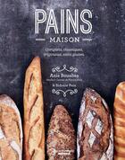 Couverture du livre « Pains maison ; complets, classiques, originaux, sans gluten ; toutes les techniques pour les préparer » de Sidonie Pain et Anis Bouabsa aux éditions Mango