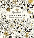 Couverture du livre « Agenda a colorier 2019 - 2020 johanna basford » de  aux éditions Marabout