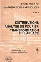 Couverture du livre « 3 - distributions - problemes de mathematiques appliquees (i.n.t.) » de Bayen/Margaria aux éditions Ellipses