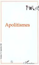 Couverture du livre « Apolitismes » de  aux éditions L'harmattan