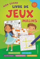 Couverture du livre « Mon grand livre de jeux malins (9-11 a.) » de  aux éditions Chantecler