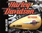 Couverture du livre « Harley-Davidson, une passion, une légende » de Albert Saladini aux éditions De Boree