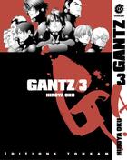 Couverture du livre « Gantz T.3 » de Hiroya Oku aux éditions Delcourt