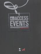 Couverture du livre « All events all access » de Ghesquiere/Gael aux éditions Altinea