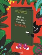 Couverture du livre « Majina n'est plus dans ses baskets » de Vincent Bourgeau et Julie Cazalas-Caie aux éditions Seuil Jeunesse