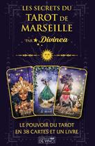 Couverture du livre « Les secrets du tarot de Marseille » de Divinea aux éditions De Vinci