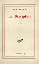 Couverture du livre « La discipline » de Leturmy Michel aux éditions Gallimard