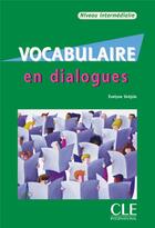Couverture du livre « Vocabulaire + cd intermediaire » de Evelyne Sirejols aux éditions Cle International