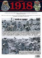 Couverture du livre « Journal de guerre t.5 ; 1918 » de Tardi aux éditions Casterman