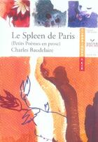 Couverture du livre « Le spleen de Paris ; petits poèmes en prose » de Charles Baudelaire aux éditions Hatier
