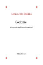 Couverture du livre « Sodome ; exergue à la philosophie du droit » de Louis Sala-Molins aux éditions Albin Michel