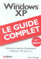 Couverture du livre « Windows XP » de Thierry Mille aux éditions Micro Application