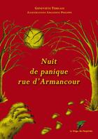 Couverture du livre « Nuit de panique rue d'Armancour » de Genevieve Turlais et Amandine Philippe aux éditions Le Verger Des Hesperides