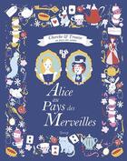 Couverture du livre « Cherche & trouve au pays des contes ; Alice au Pays des Merveilles » de Sarah Powell aux éditions Grenouille