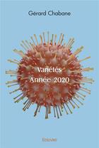 Couverture du livre « Varietes - annee 2020 » de Gerard Chabane aux éditions Edilivre