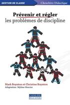 Couverture du livre « Prevenir Et Regler Les Problemes De Discipline » de Boynton aux éditions Cheneliere Mcgraw-hill