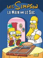 Couverture du livre « Les Simpson Tome 34 : la main dans le sac » de Matt Groening aux éditions Jungle