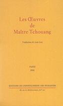 Couverture du livre « Les oeuvres de Maître Tchouang » de Tseu Tchouang aux éditions Encyclopedie Des Nuisances