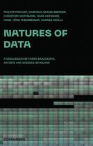 Couverture du livre « Natures of data » de Philipp Fischer aux éditions Diaphanes
