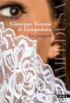 Couverture du livre « Le guépard » de Giuseppe Tomasi Di Lampedusa aux éditions Points