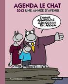 Couverture du livre « Le chat ; agenda (édition 2013) » de Philippe Geluck aux éditions Casterman