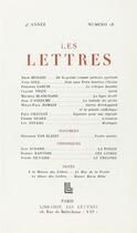 Couverture du livre « Les lettres t.13 » de  aux éditions Rocher