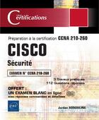 Couverture du livre « CISCO ; sécurité : préparation à la certification CCNA 210-260 » de Jordan Assouline aux éditions Eni