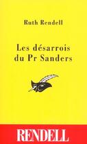Couverture du livre « Les desarrois du professeur sanders » de Rendell-R aux éditions Editions Du Masque