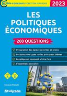 Couverture du livre « Les politiques économiques : 200 questions ; catégories A et B (édition 2022/2023) » de Vincent Paulin aux éditions Studyrama