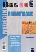 Couverture du livre « Kb rhumatologie » de Pierre Khalifa aux éditions Vernazobres Grego