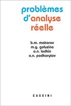 Couverture du livre « Problèmes d'analyse réelle » de Bm Makarov aux éditions Vuibert