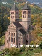 Couverture du livre « Alsace romane » de Suzanne Braun et Jacques Hampe aux éditions Faton