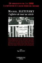 Couverture du livre « Michel Slitinsky ; l'affaire d'un siècle » de  aux éditions Bord De L'eau