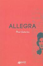 Couverture du livre « Allegra » de Paul Couturiau aux éditions Genese