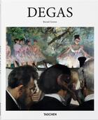 Couverture du livre « Degas » de Bernd Growe aux éditions Taschen