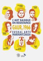 Couverture du livre « L'art basque en resistance - gaur 1966 » de  aux éditions Kilika