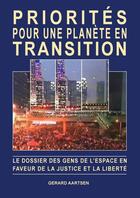 Couverture du livre « Priorités pour une planète en transition » de Gerard Aartsen aux éditions Lulu